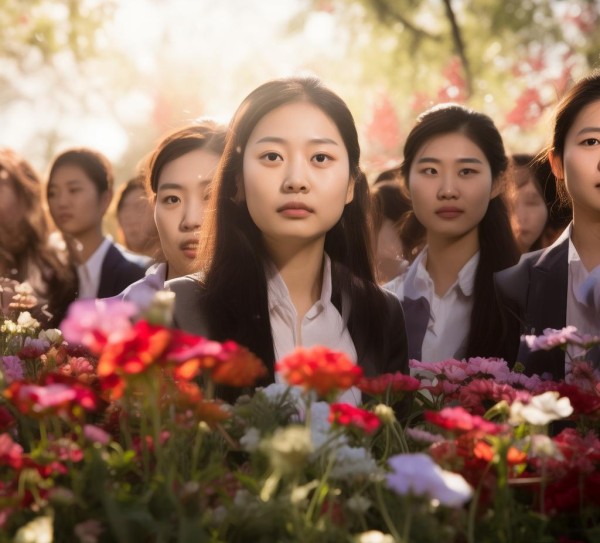 花绽放，照亮未来，中国传媒大学新闻系女生的成长与担当